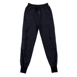 Manufacture Black Ladies Long Pants Work Pants Personal Design Beamed Foot Multi Pocket Work Pants Supplier SKWK134 Manufacture Black Ladies Long Pants Work Pants Personal Design Beamed Foot Multi Pocket Work Pants Supplier SKWK134